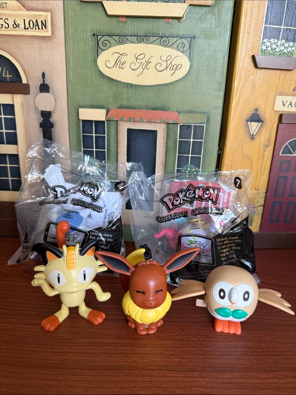 5 Pokémon Happy Meals Figures for McDonalds